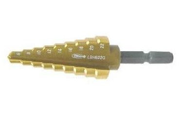 ロブテックス ステージドリル(六角軸)(傘型多段ドリル)(TINコーティング)